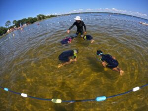 Les petits nageurs du lac - Le Moutchic - lacanau | école de natation